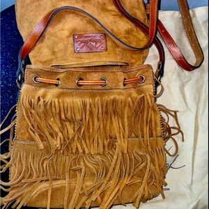 Patricia Nash vintage bucket bag with dust bag